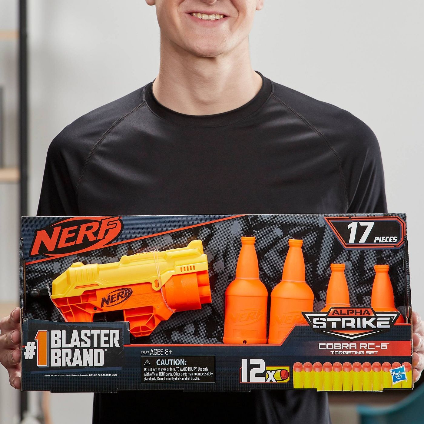 NERF Alpha Strike Cobra RC-6 Blaster and Target Set ảnh 3