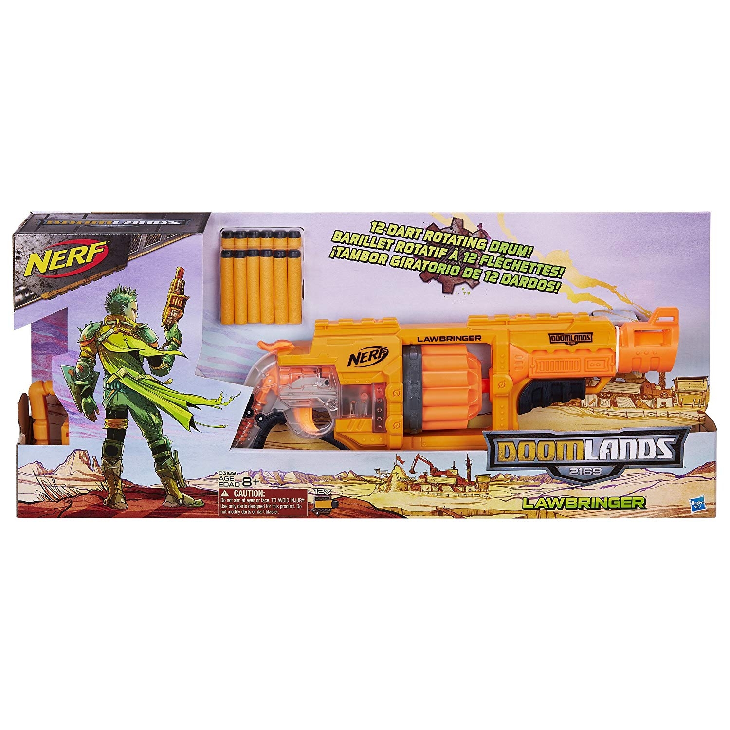 Nerf Doomlands 2169 Lawbringer Blaster ảnh 2