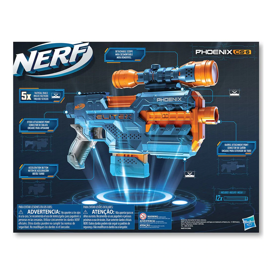 Nerf N-Stirke Elite 2.0 Phoenix Cs-6 ảnh 3