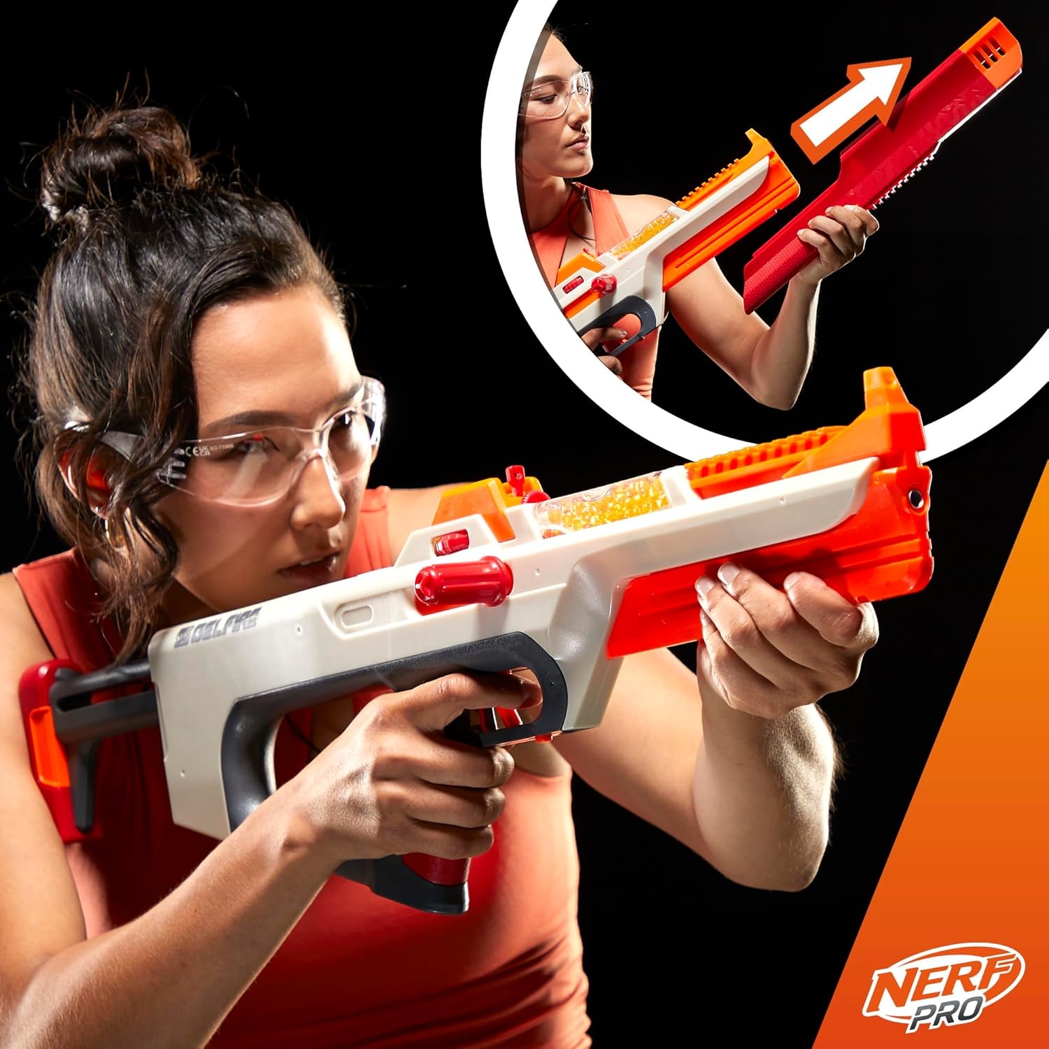 Nerf Pro Gelfire Ghost Blaster ảnh 3