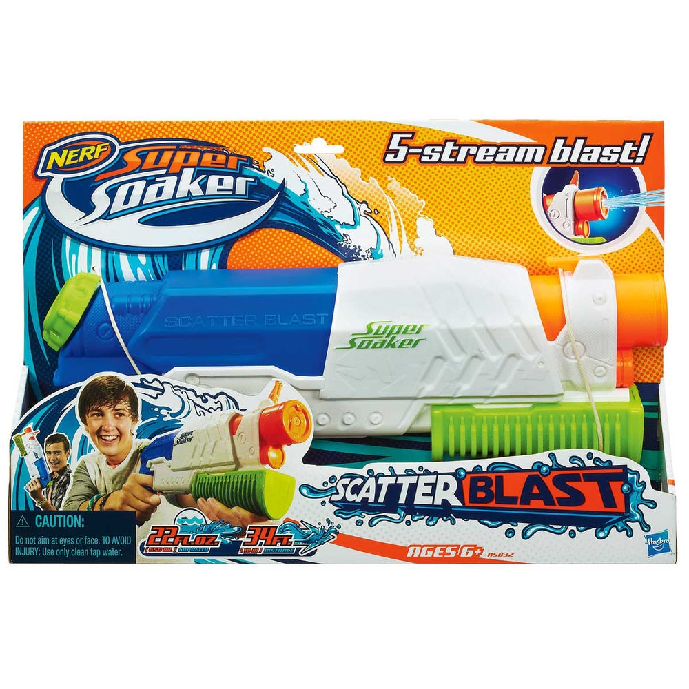 NERF Super Soaker Scatter Blast Blaster ảnh 2