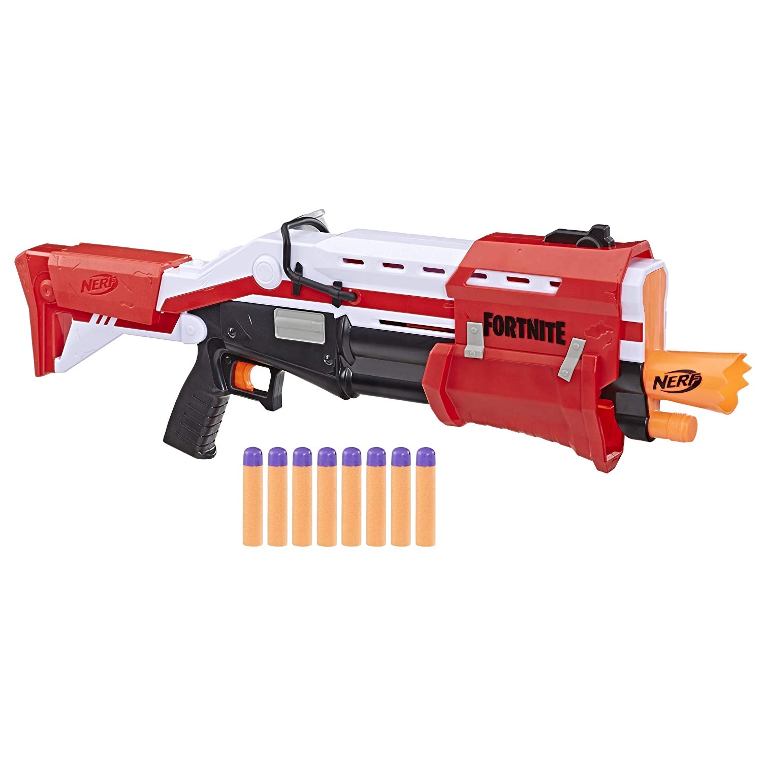 NERF FORTNITE TS MEGA PUMP ACTION Dart blaster ảnh 1