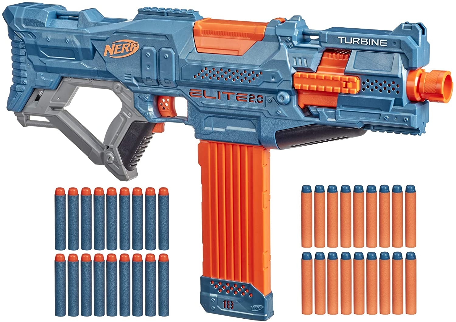 Nerf N-Stirke Elite 2.0 Turbine CS-18 ảnh 1