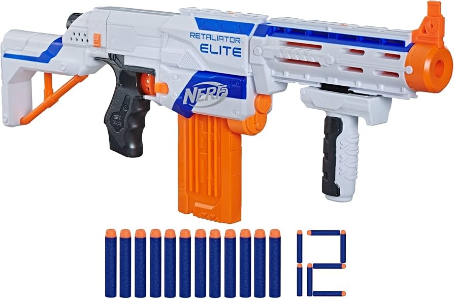 NERF N-STRIKE ELITE RETALIATOR BLASTER ảnh 1